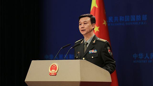 中國國防部發言人吳謙。 圖：翻攝自環球網（資料照）