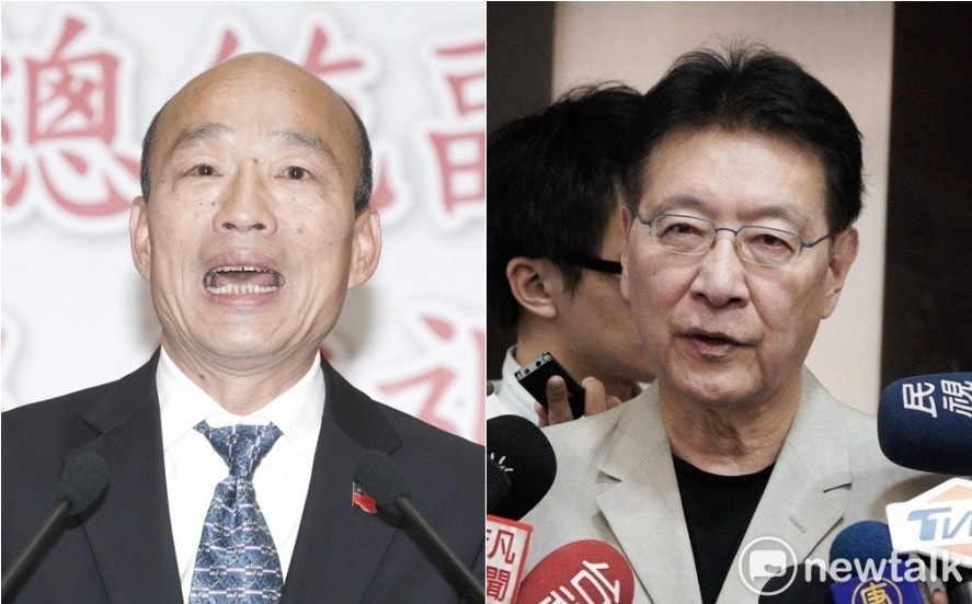 國民黨總統候選人韓國瑜(左)、資深媒體人趙少康(右)。 圖：張良一/攝(合成圖)