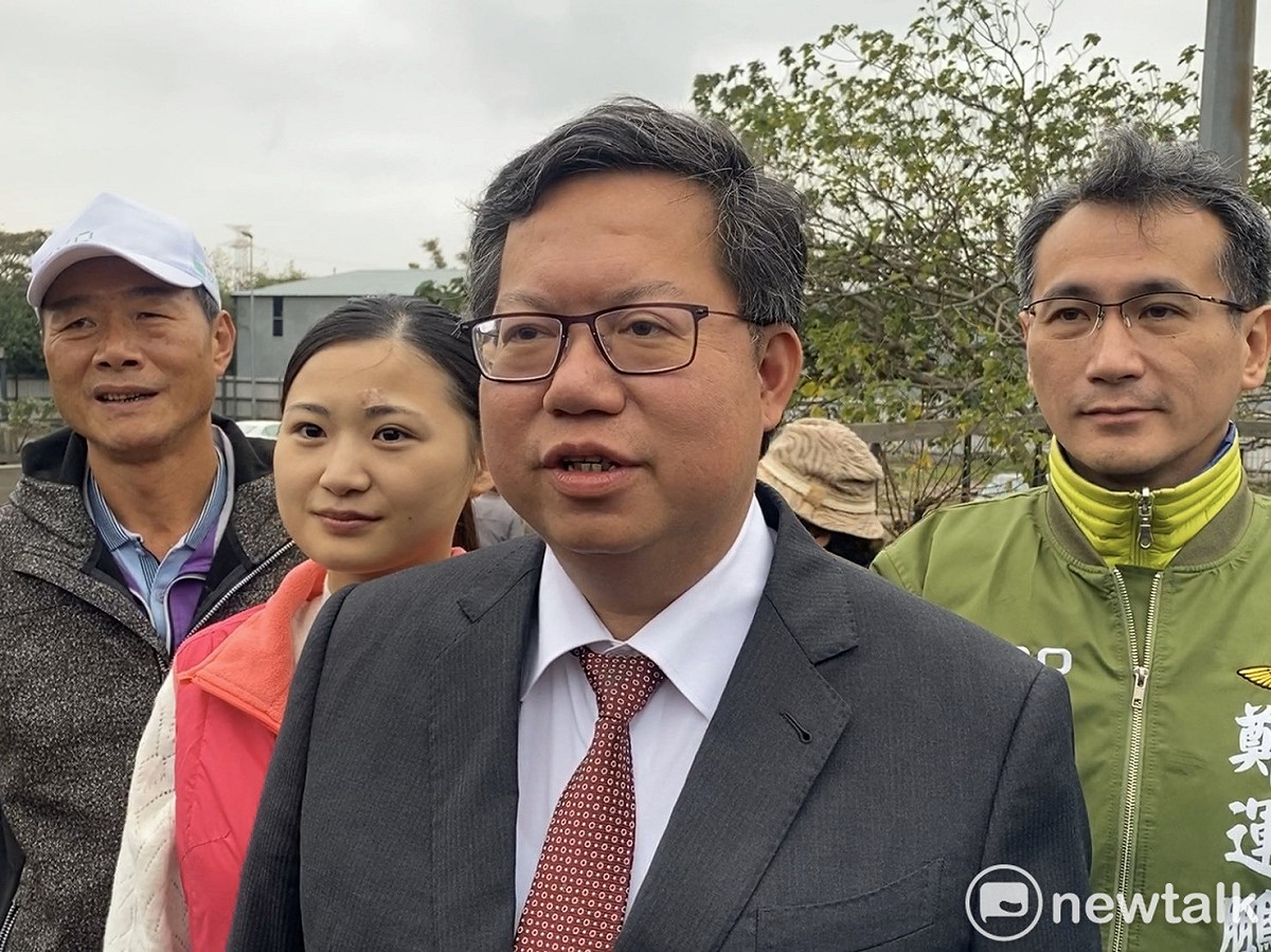 被指將接閣揆，鄭文燦認為柯市長向來就是想太多」。 圖：林昀真／攝