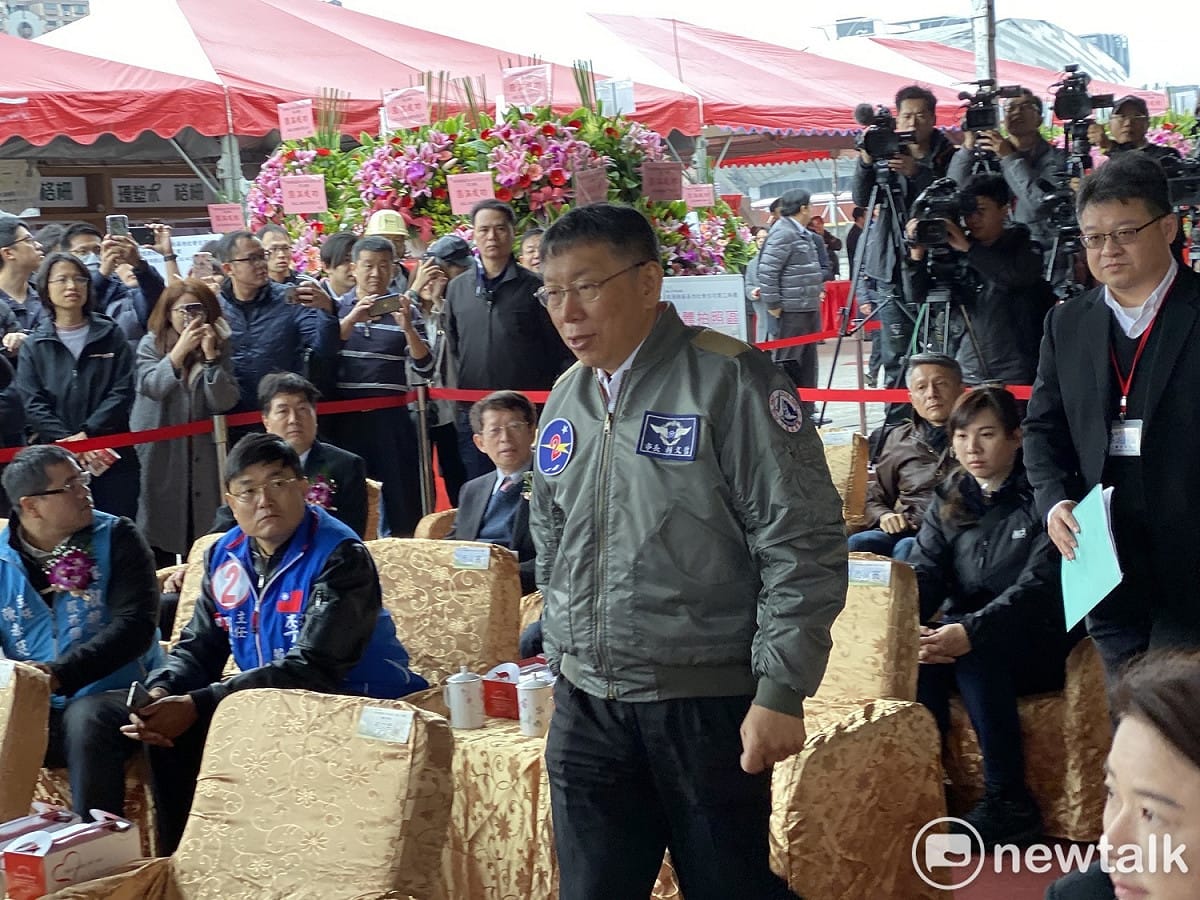 台北市長柯文哲。 圖：周煊惠 ／攝