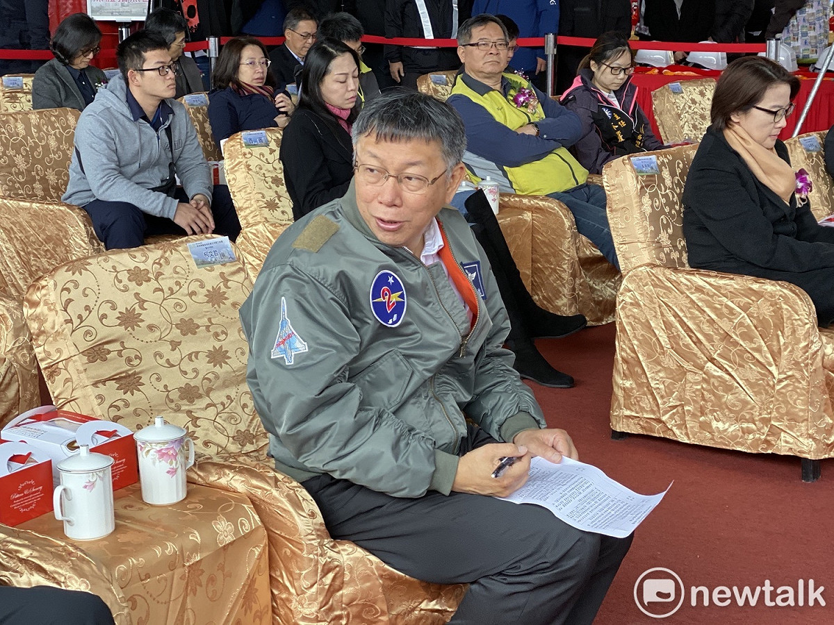 台北市長柯文哲。 圖：周煊惠 ／攝