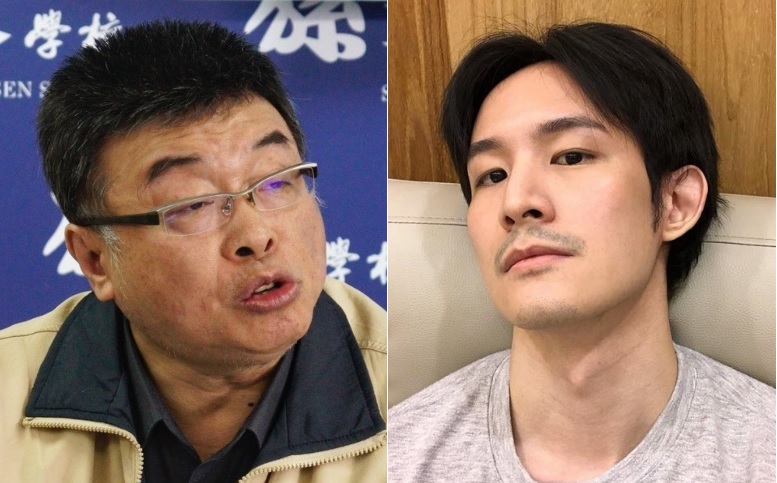 新黨不分區立委候選人邱毅、網紅波特王。 圖:新頭殼合成