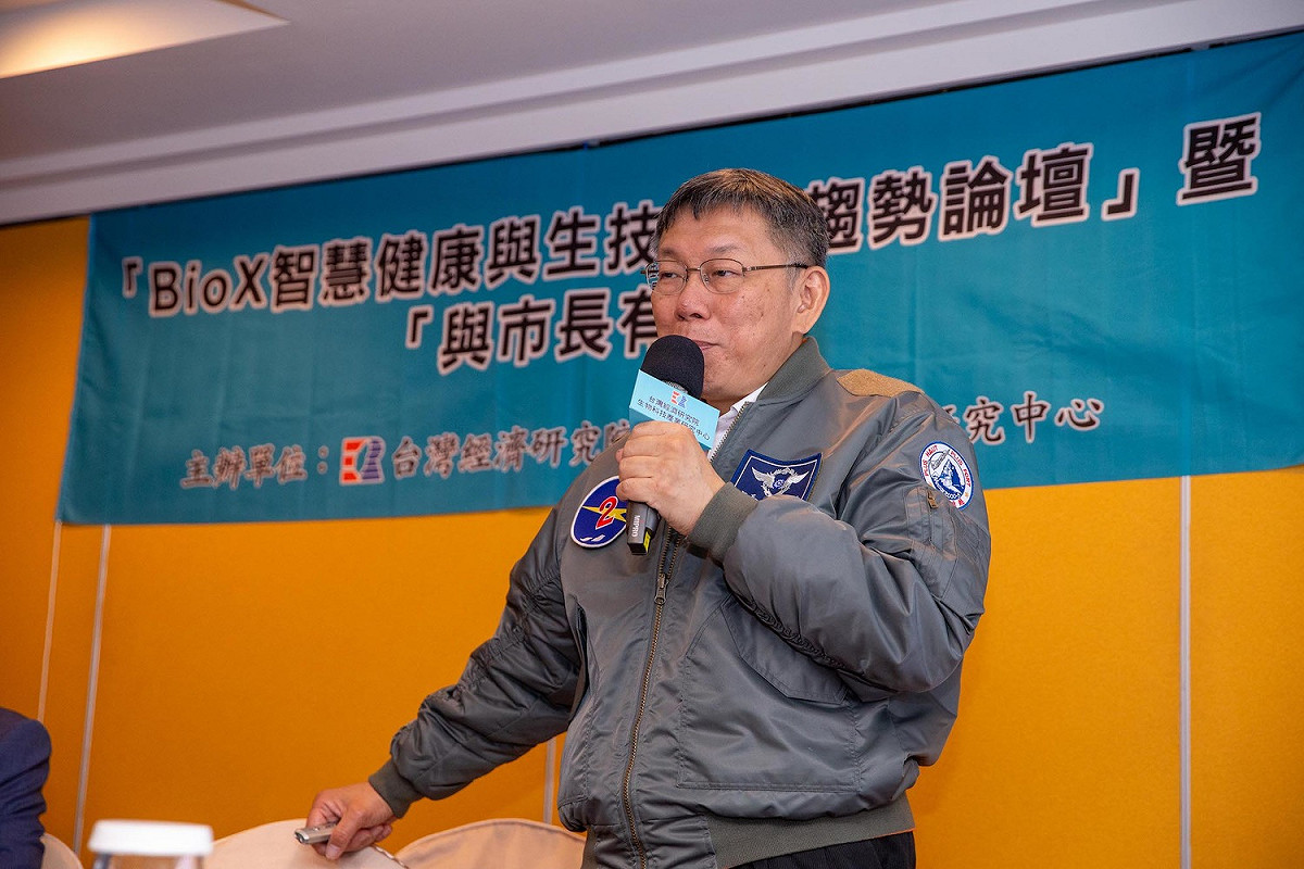 民眾黨主席柯文哲。 圖：民眾黨 / 提供
