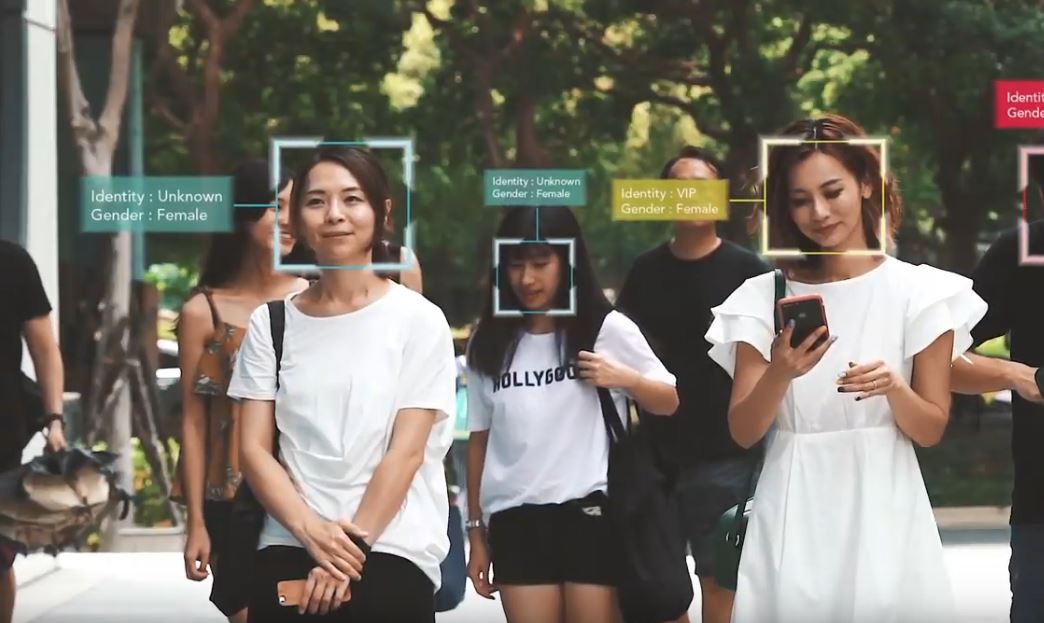 生物辨識技術是近年來熱門趨勢，尤其是臉部辨識運用廣泛。 圖：截取自訊連科技youtube