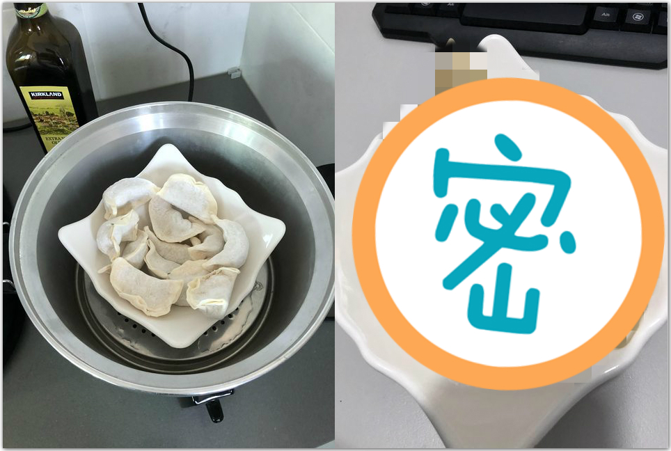 一名網友在 PTT 笨版好奇詢問「冷凍水餃能用電鍋煮？」嘲笑室友竟要用電鍋煮冷凍水餃，豈料全場卻揭「 2 字結局」，突破盲點打臉原 PO ，並稱「比水煮更好吃！」 圖：翻攝自 PTT