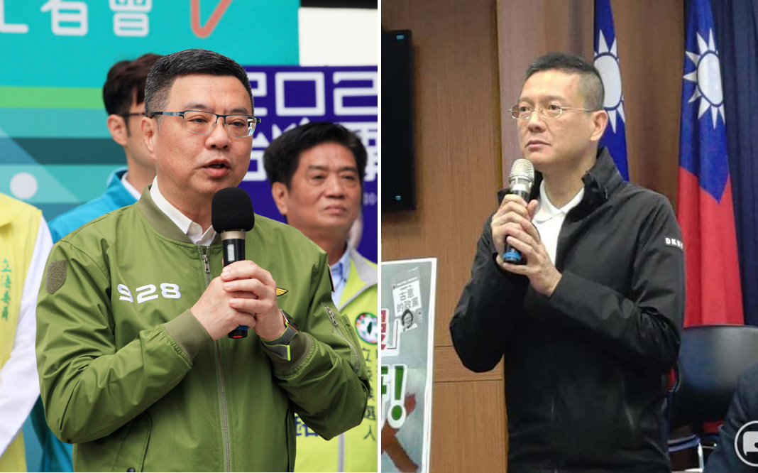 韓國瑜競總副執行長孫大千以「民進黨正在做的10件事情」回擊卓榮泰的「十個正告」。 圖：新頭殼製圖