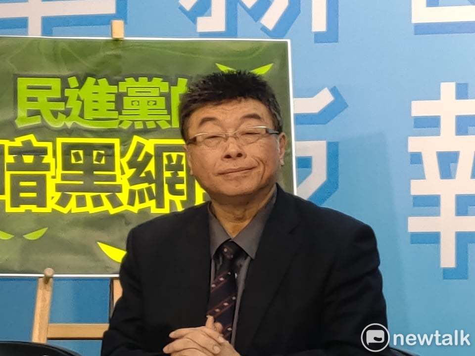 新黨不分區提名人邱毅。 圖：黃建豪/攝