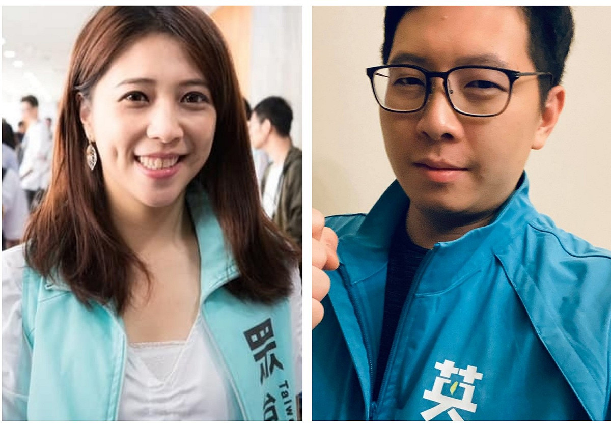 民眾黨發言人陳思宇（左）今日痛批桃園市議員王浩宇（左）不顧正業。 圖：新頭殼製作