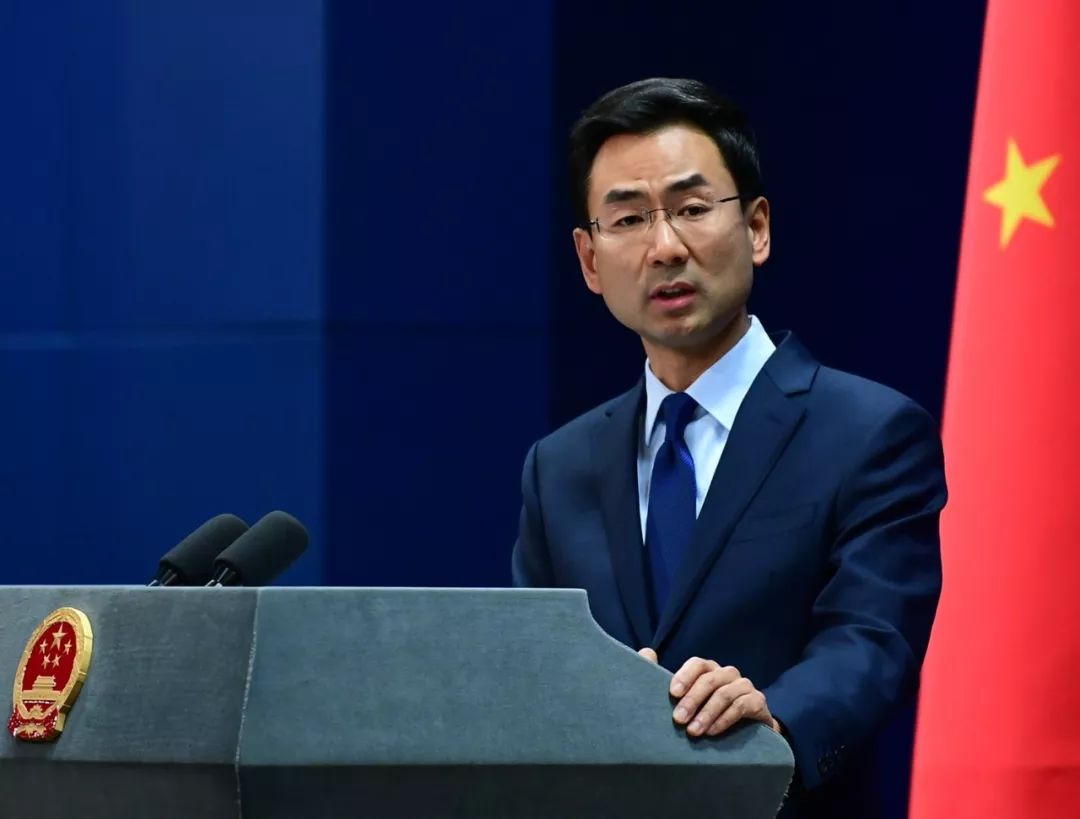 中國外交部發言人耿爽。 圖:環球網