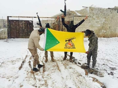美方瞄準伊拉克境內伊朗支持的什葉派穆斯林民兵真主黨旅組織3個據點。資料照片。 圖 : 翻攝自aymennjawad.org