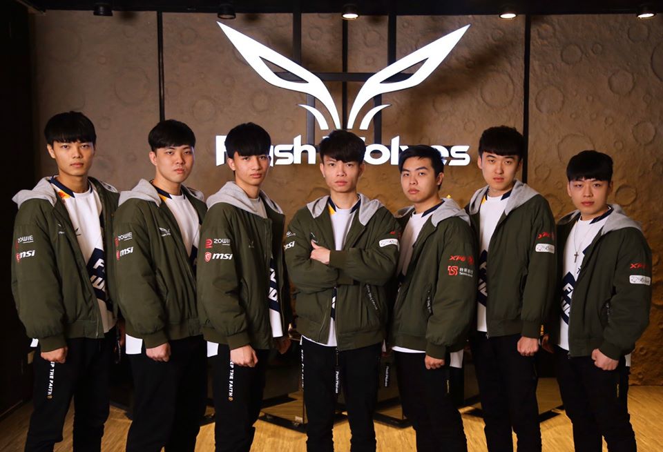 閃電狼《傳說對決》戰隊先發名單今（1）日亮相 圖：翻攝自 Flash Wolves 粉絲專頁