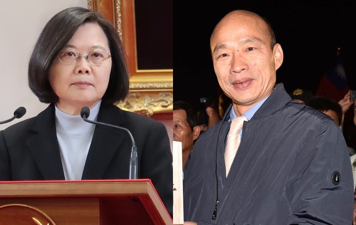 美國財經媒體《彭博社》上個月31日分析台灣大選，形容韓國瑜失態、厭女又種族歧視。 圖：新頭殼合成