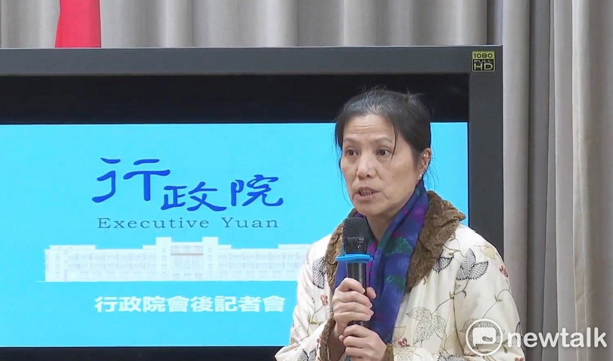衛福部社會及家庭署署長簡慧娟。 圖：謝莉慧/攝