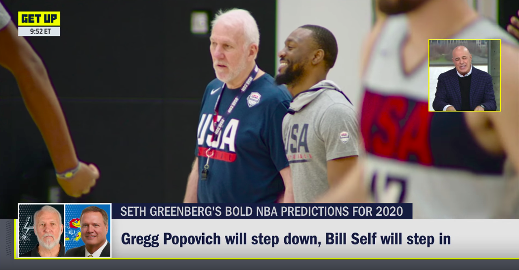Gregg Popovich（左）。 圖：擷取自Youtube