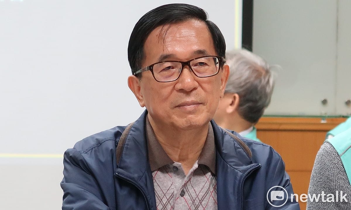 前總統陳水扁。 圖：林朝億/攝 (資料照片)