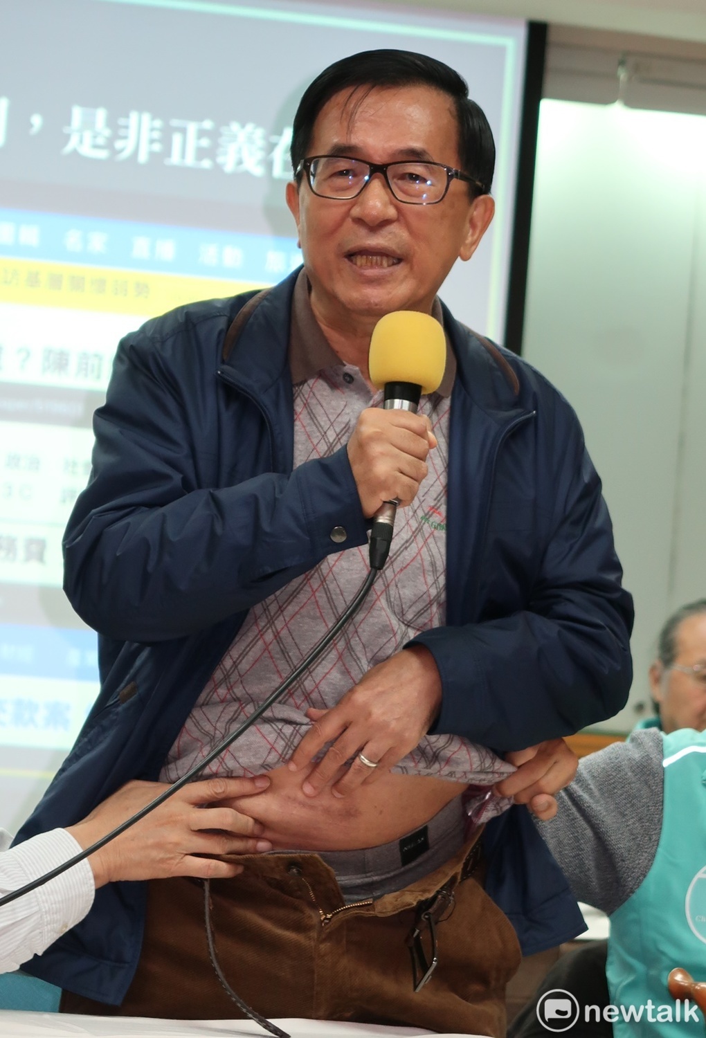 民進黨推參審制 扁：是誰讓「蔡英文和習近平ㄧ樣」？ 圖：林朝億/攝（資料照）