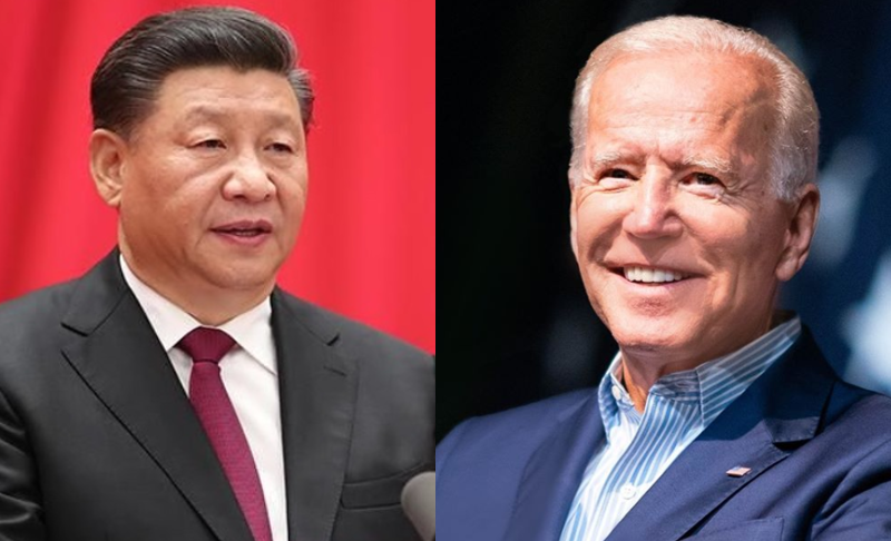 拜登（右）即將入主白宮，最受外界關注的議題之一就是他如何應對中國問題。 圖：新頭殼合成