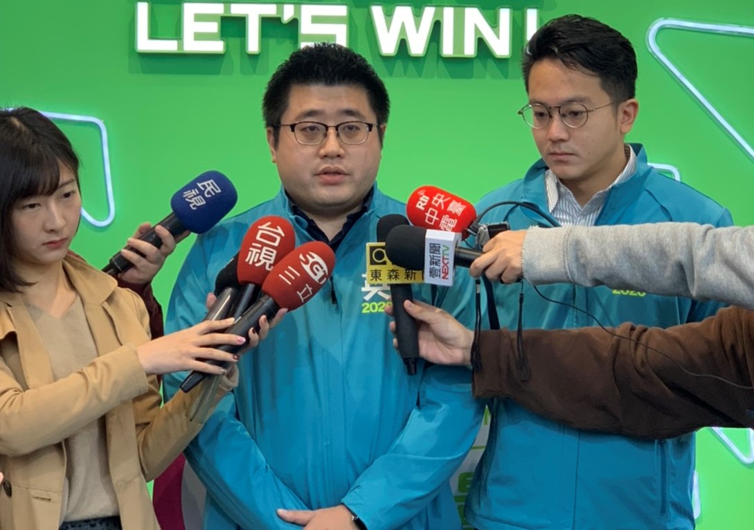 針對媒體人唐湘龍失言，蔡英文競辦文宣群副執行長的林鶴明今日表示，其言論傷害國軍，行為可恥。  圖：蔡英文競辦提供