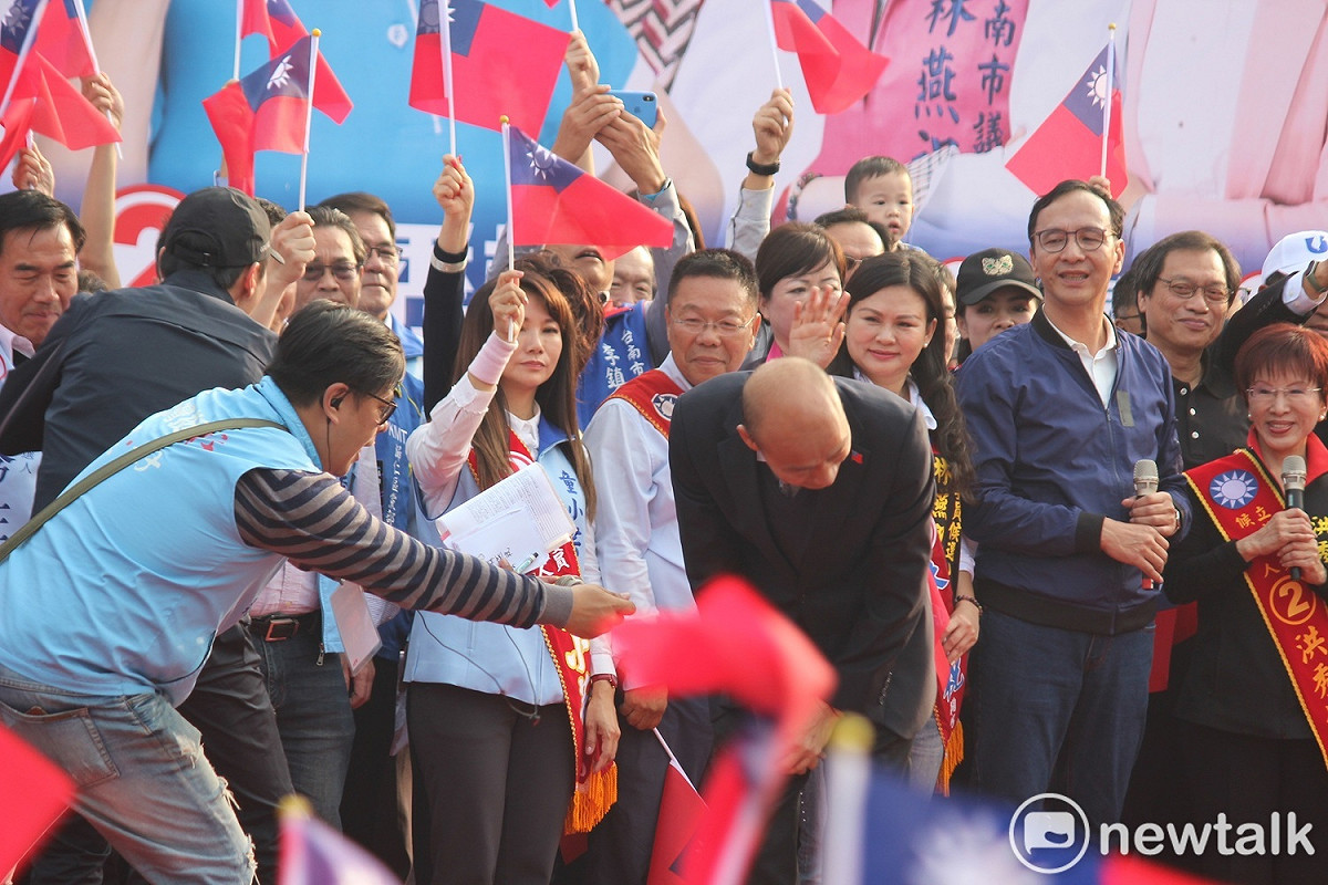 國民黨總統候選人韓國瑜。 圖：黃建豪/攝