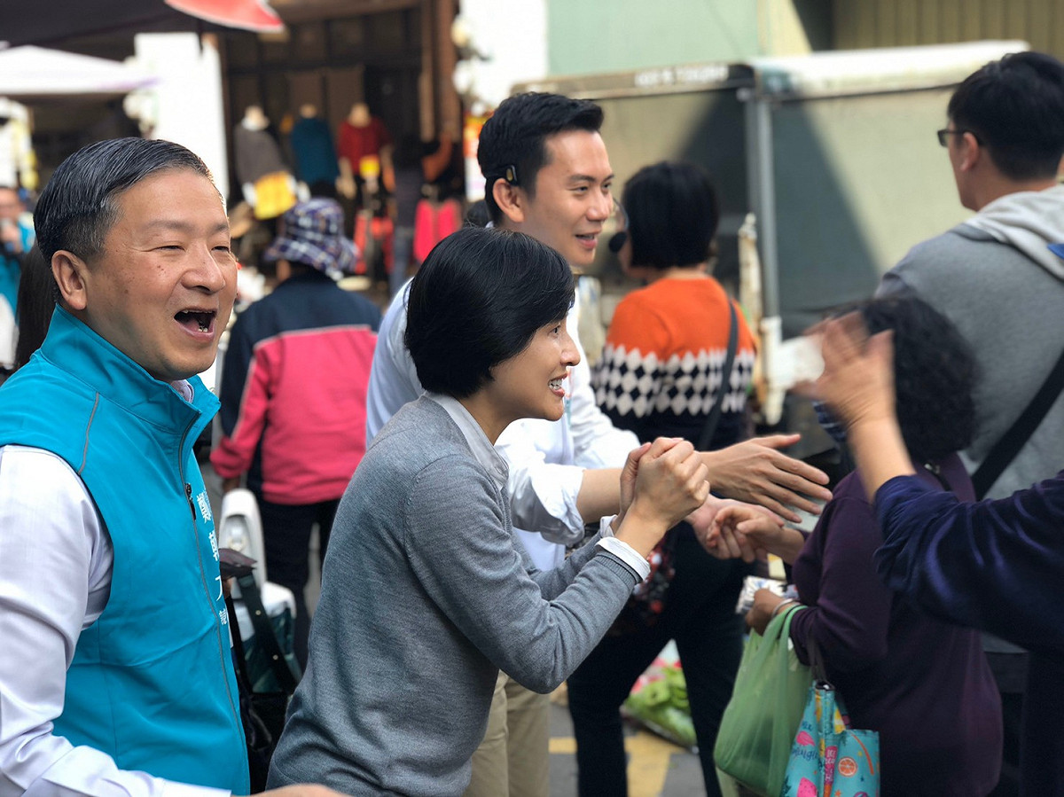 鄭麗君表示，鄭朝方是名符其實的「文化立委」。 圖：鄭朝方競選辦公室/提供