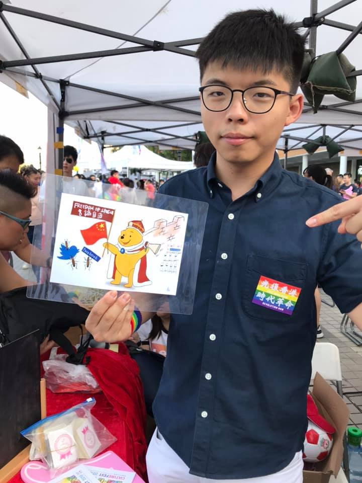 香港眾志祕書長黃之鋒今日特別呼籲台灣年輕人，一定要回家投票，守護台灣民主。 圖：翻攝自黃之鋒臉書