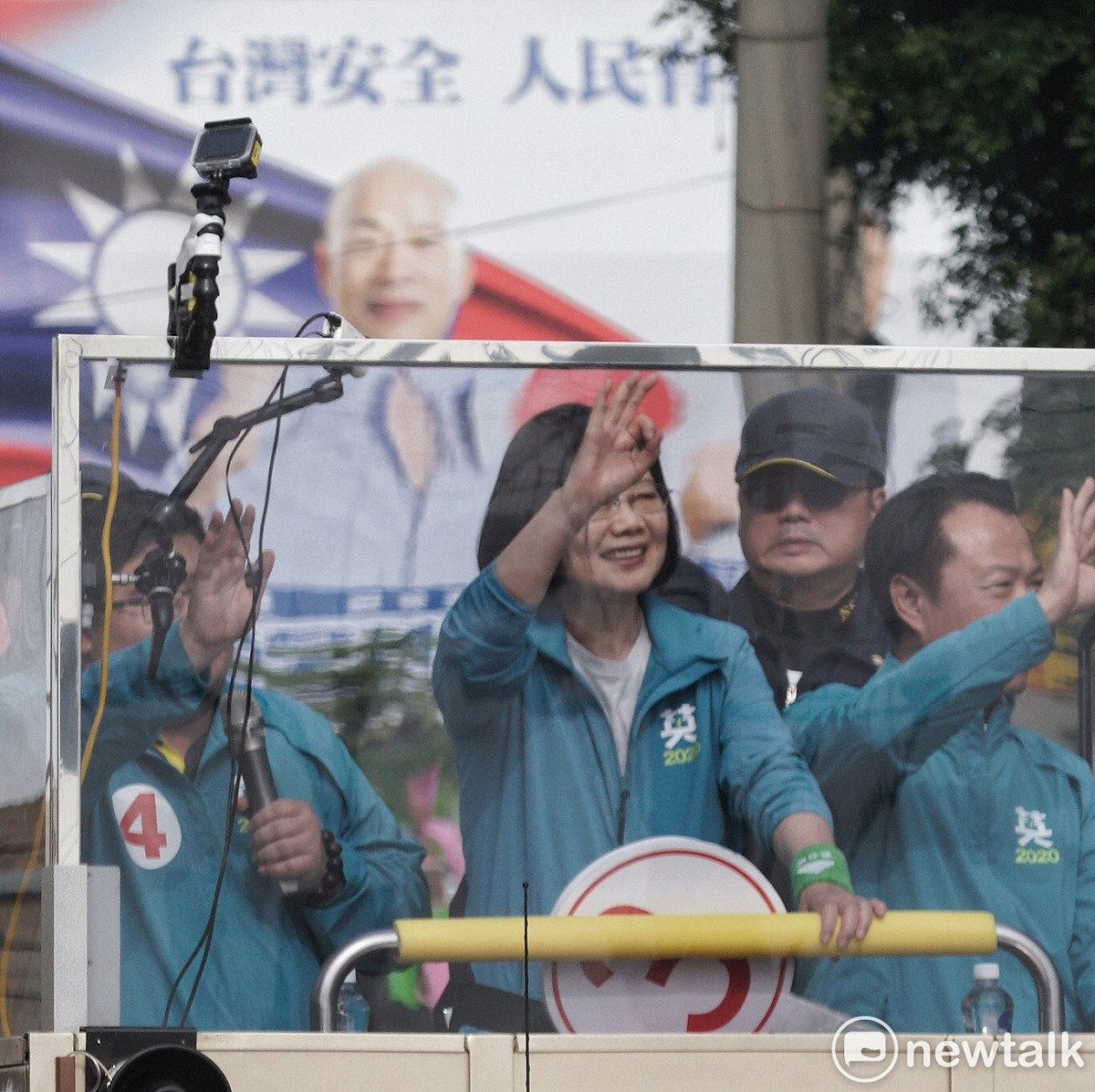 民進黨總統候選人蔡英文。 圖：張良一/攝（資料照片）