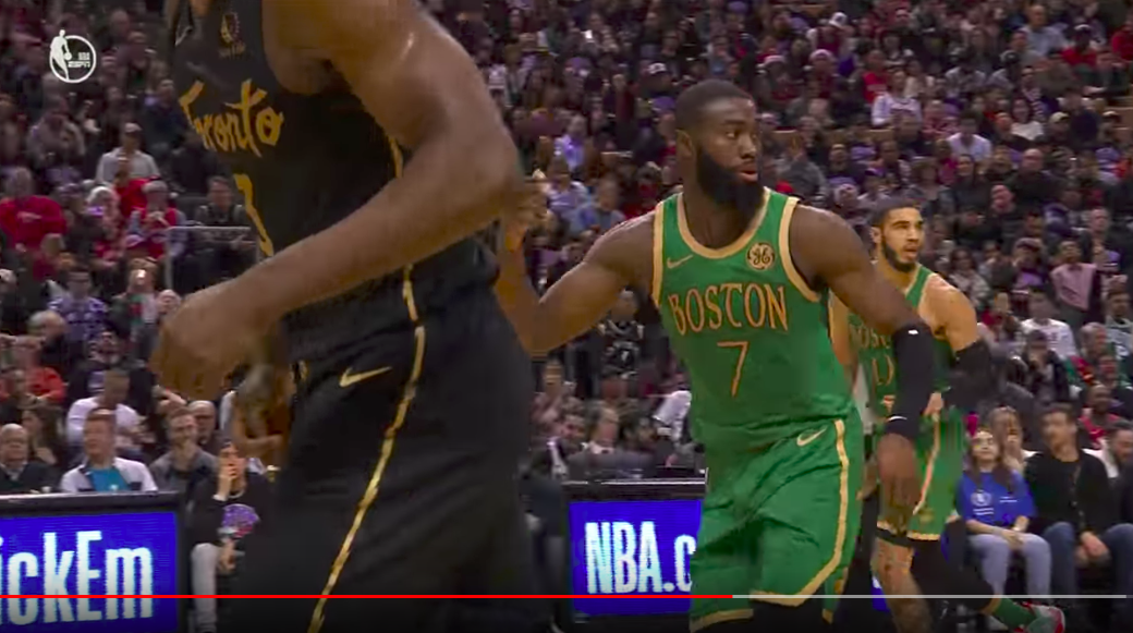 Jaylen Brown。 圖：擷取自Youtube