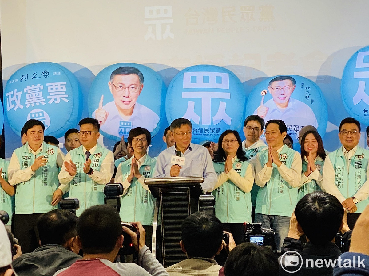 民眾黨主席柯文哲。 圖：周煊惠 ／攝