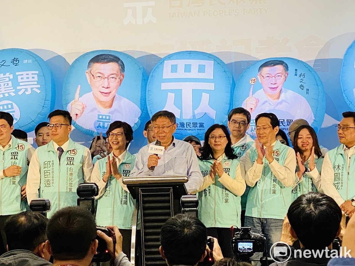 民眾黨主席柯文哲。 圖：周煊惠/攝（資料照片）