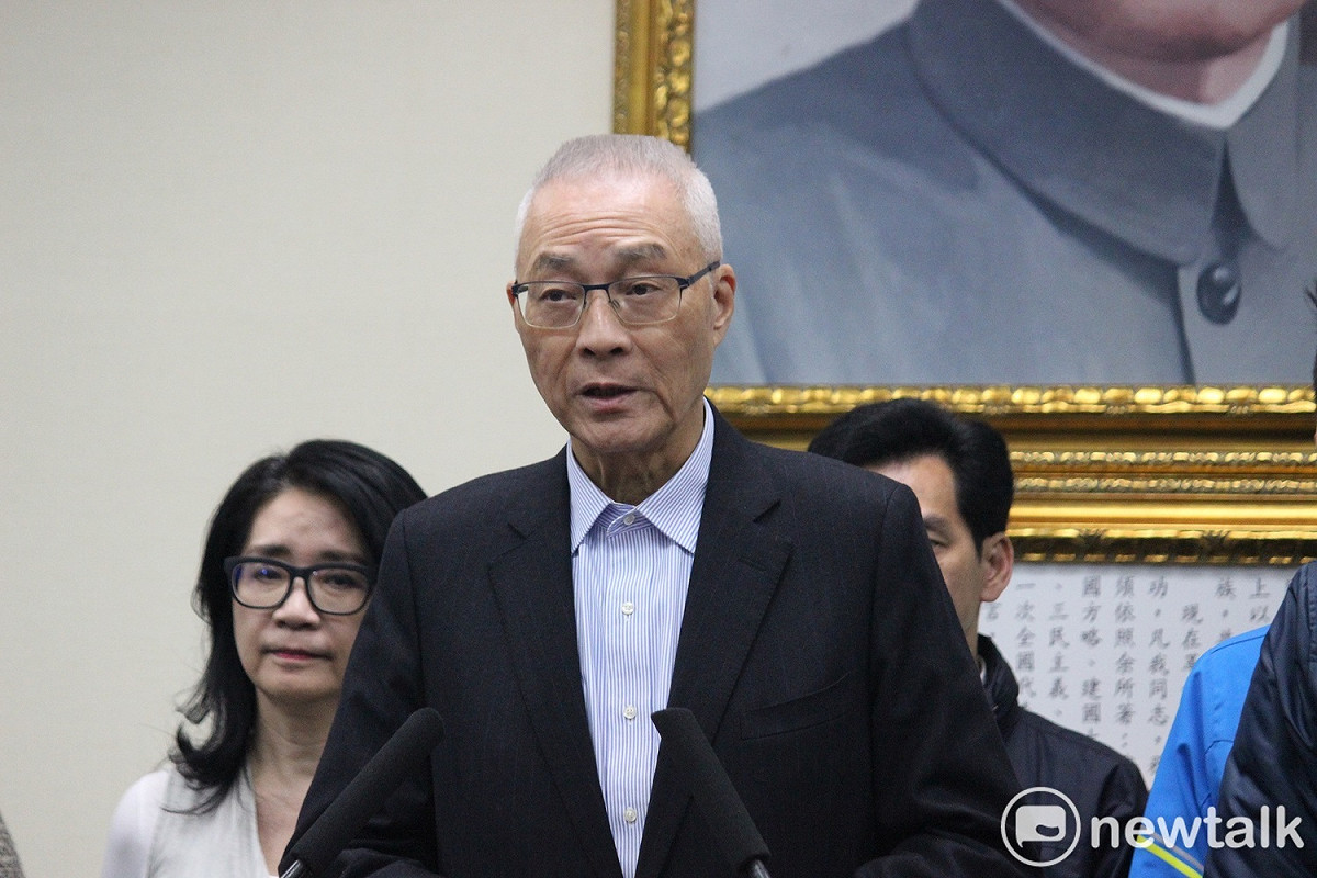 國民黨前主席吳敦義。 圖：黃建豪 / 攝（資料照）