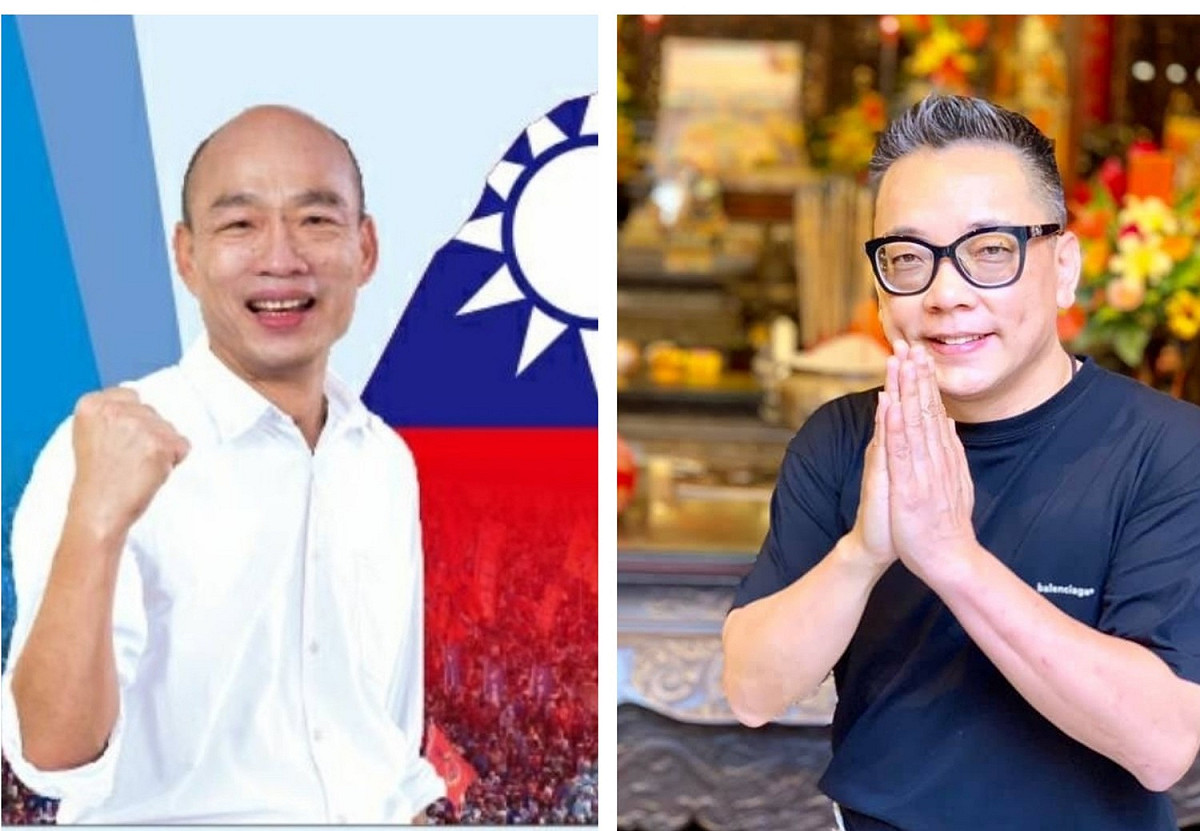 知名命理師詹惟中先前曾斷言，國民黨參選人韓國瑜會贏得2020大選，更為了韓獻出自己首次投票，引起外界關注。 圖：新頭殼合成照
