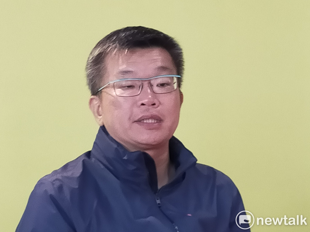 蔡其昌接受媒體訪問，認為「堃昌配」是合理的推論。   圖 : 唐復年/攝(資料照片)
