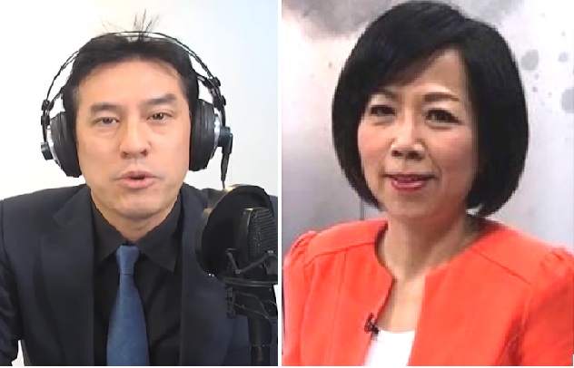 政論名嘴黃暐瀚(左)、黃智賢(右) 圖：新頭殼合成