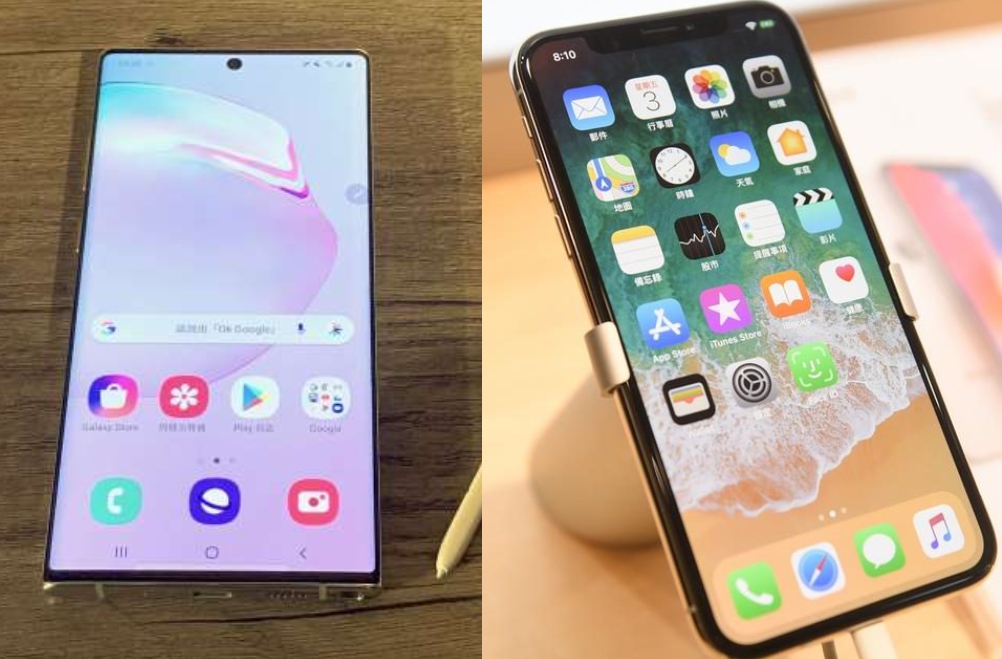 安卓以及蘋果 iOS 是現在手機最常見的兩種系統。 圖：示意圖／NOWnews資料照片