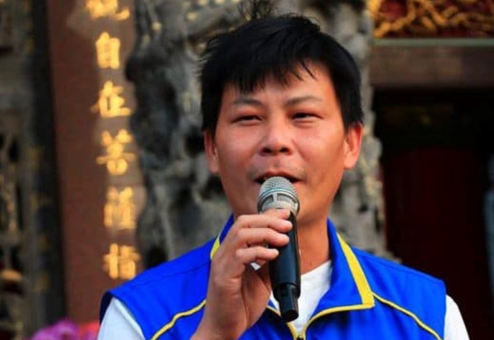 高雄市長韓國瑜的子弟兵林佳新。 圖：翻攝林佳新臉書