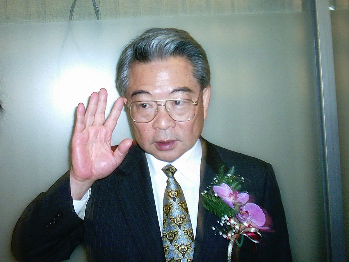 金仁寶集團董事長許勝雄代理海基會董事長一職可能續延。 圖：翻攝自維基百科