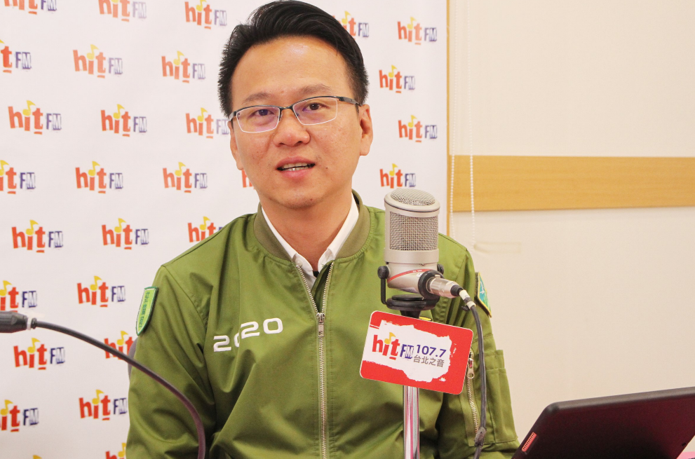 立委當選人莊競程。 圖：Hit Fm《周玉蔻嗆新聞》製作單位提供