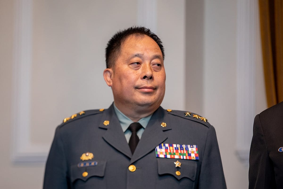 首位原住民上將徐衍璞 圖：總統府/提供