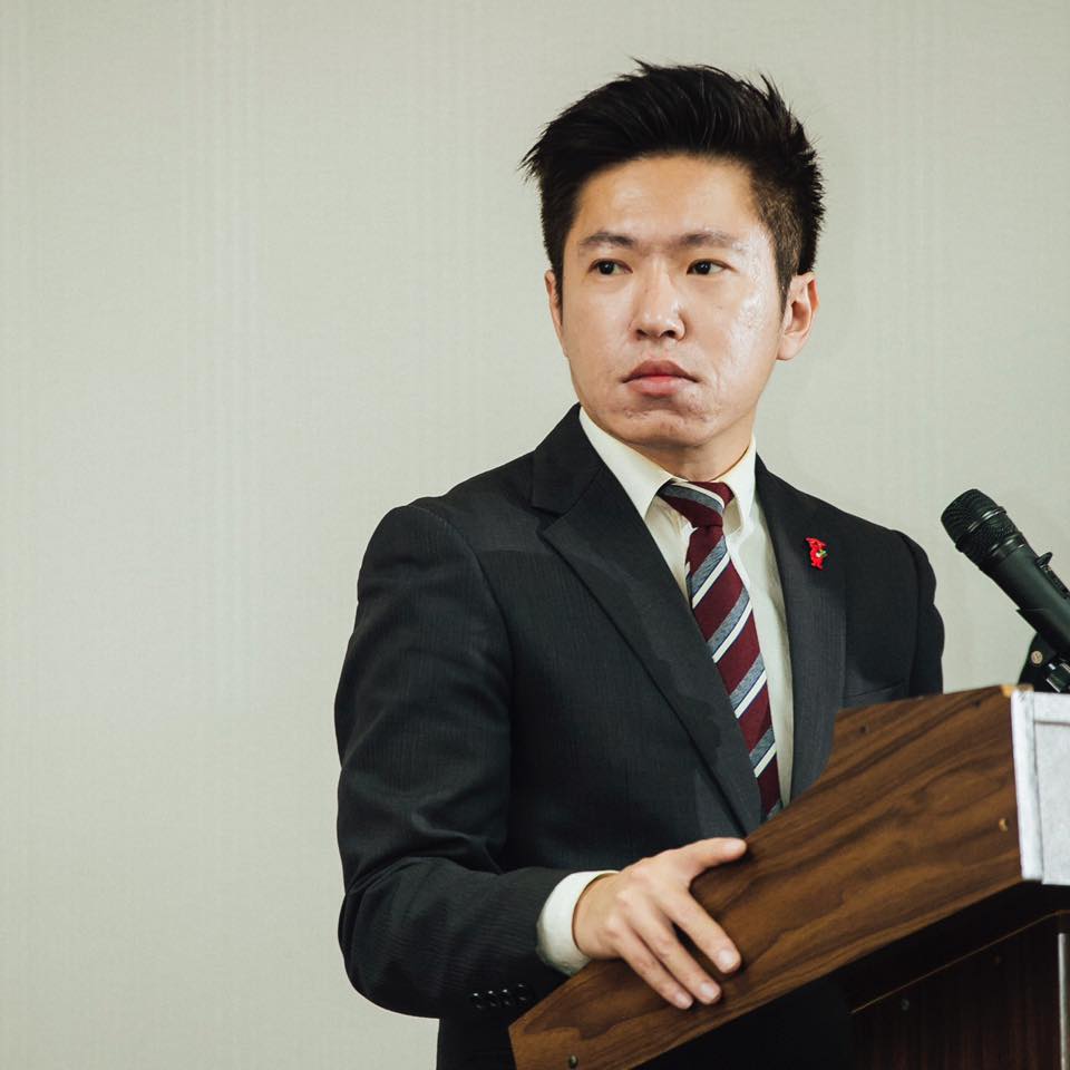 總統府發言人張惇涵。 圖：翻攝自張惇涵臉書