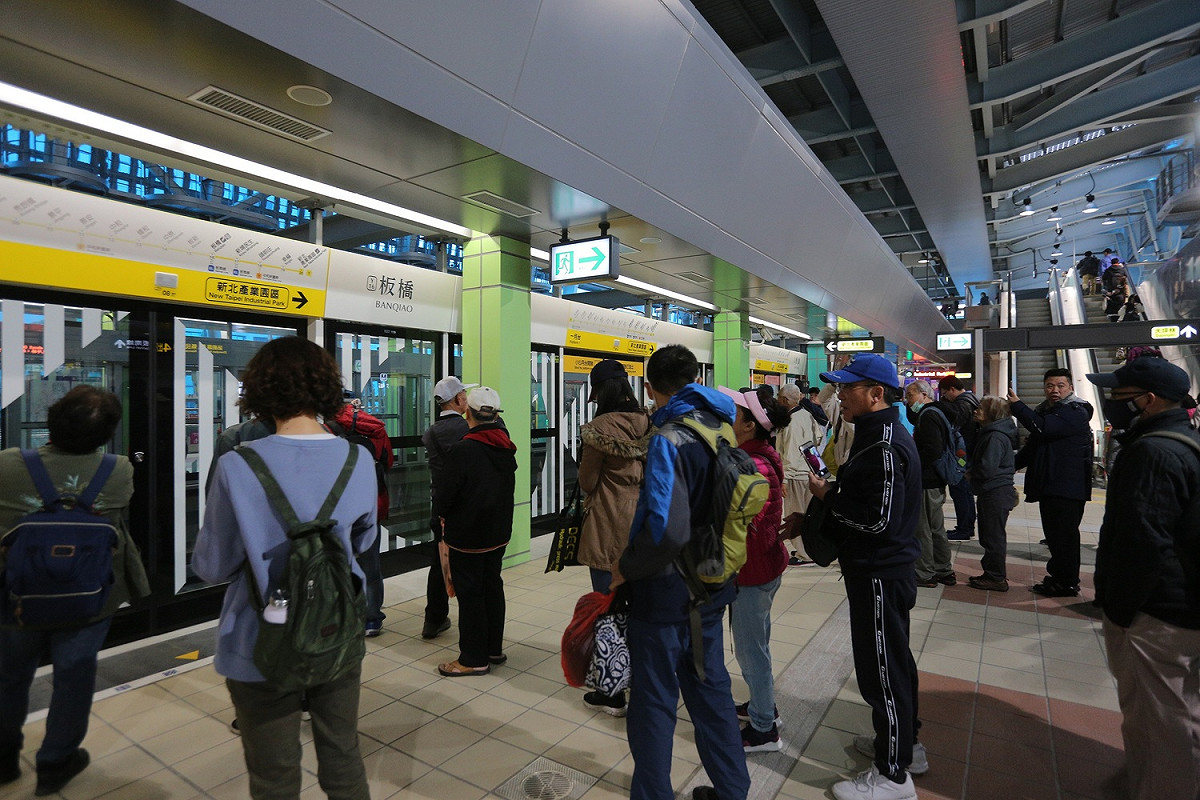 新北捷運環狀線確定於1/31在環狀線十四張捷運站辦理通車典禮。 圖：新北市政府/提供