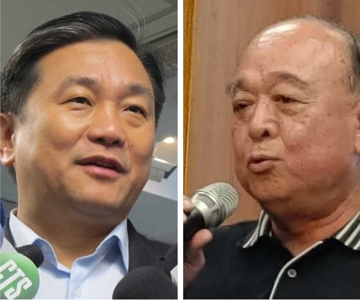 民進黨立委王定宇（左）、國民黨不分區立委吳斯懷（右）。 圖：新頭殼製作