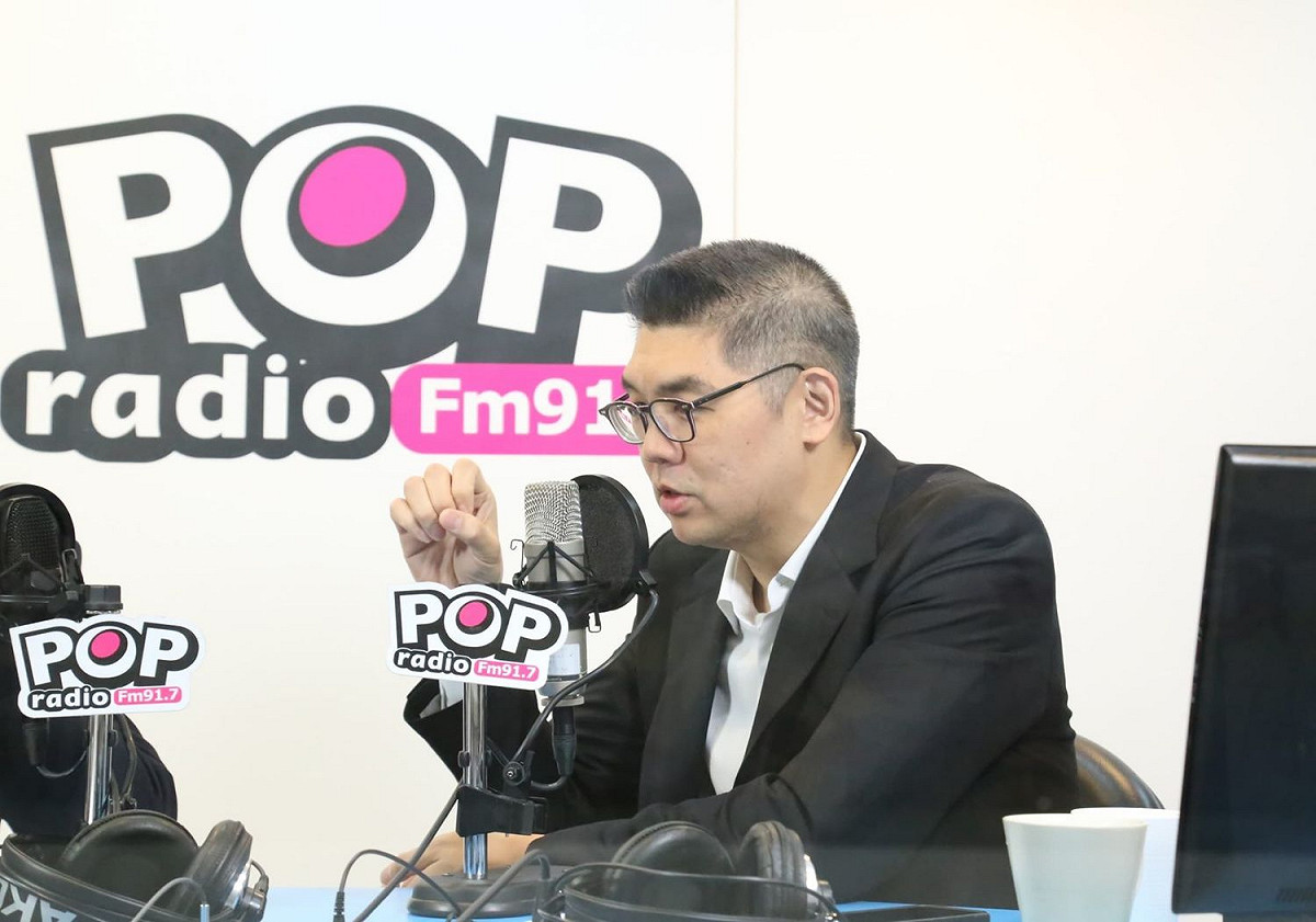 國民黨中央委員連勝文。 圖：《POP撞新聞》/提供
