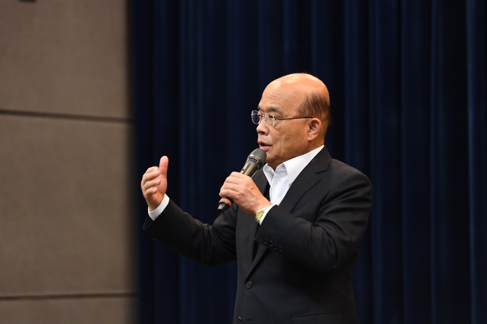 行政院長蘇貞昌。 圖：行政院提供（資料照片）