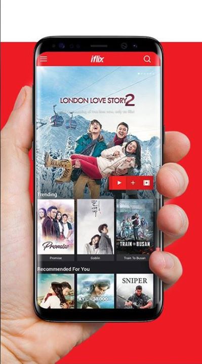 Iflix看準了東南亞新興國家用戶「使用手機多過電腦」的特色，提出為手機用戶打造的低價方案，搭配便利的行動支付，獲得巨大成功。 圖：取自iflix臉書粉絲團