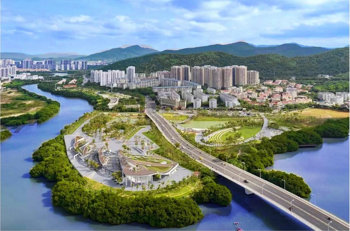 觀光勝地三亞市，為避免疫情擴散，宣布關閉所有景點。圖為三亞豐興隆生態公園。 圖：取自三亞市旅遊和文化廣電體育局