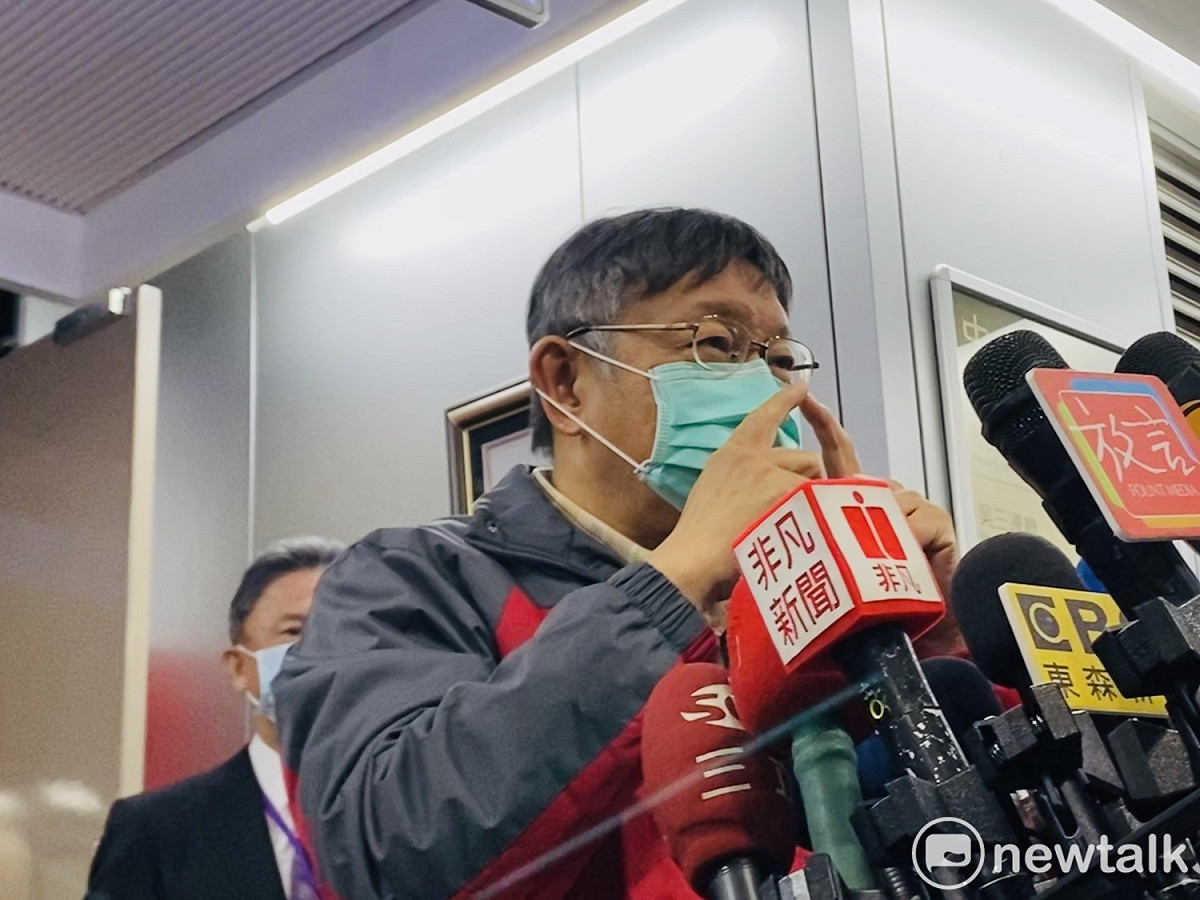 台北市長柯文哲。 圖：周煊惠 ／攝