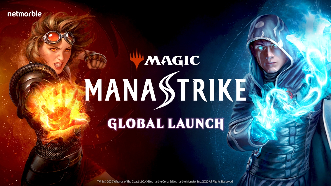 Netmarble今（30）日宣布《Magic：ManaStrike》正式推出 圖：Netmarble/提供