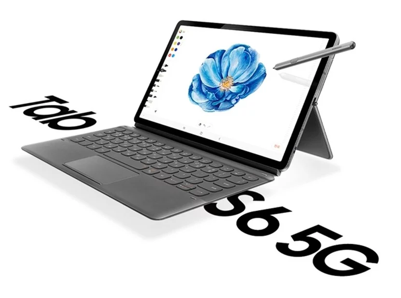 三星在南韓發表了全球第一台5G平板電腦「Galaxy Tab S6 5G」，是Galaxy Tab S6平板電腦的5G版。 圖：三星／提供