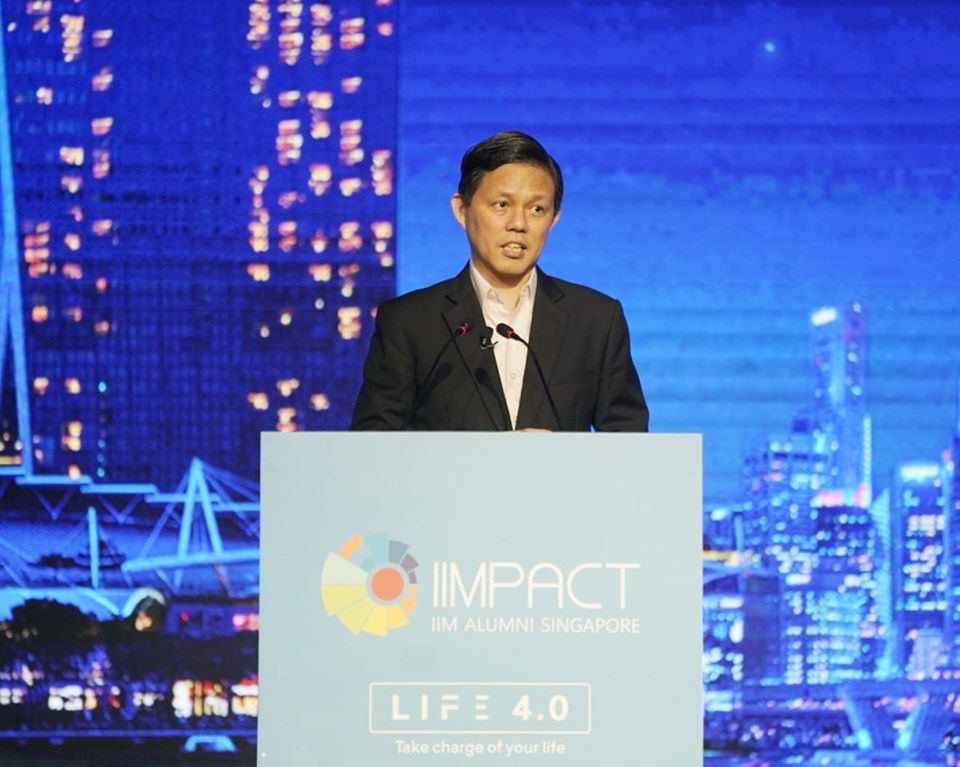 新加坡貿工部長陳振聲。 圖：翻攝自Chan Chun Sing臉書