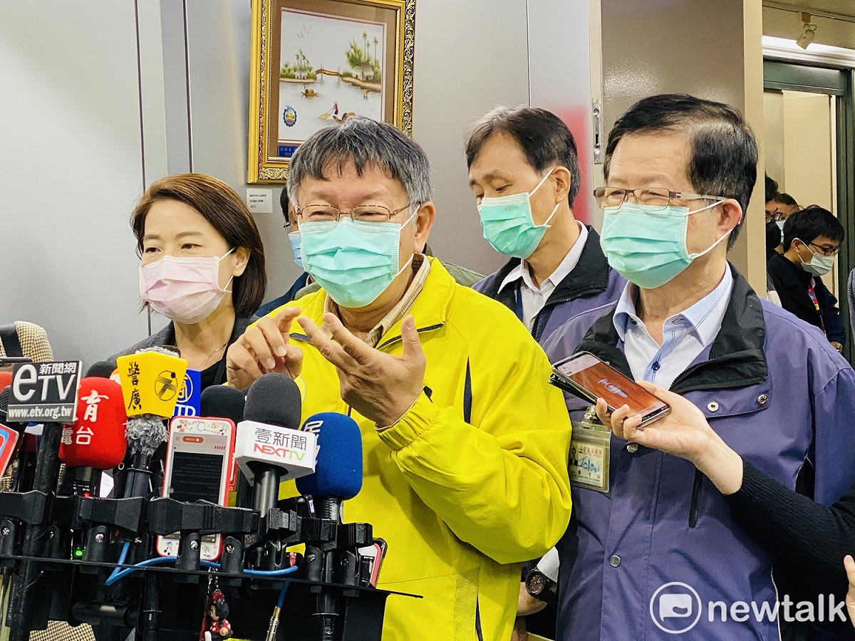 台北市長柯文哲曝光滯中台胞返台後的安置地點，引發爭議，柯今日強調，「那你就先跟我講，什麼是我可以講的，什麼是我不能講的，你講清楚」。 圖：周煊惠 ／攝